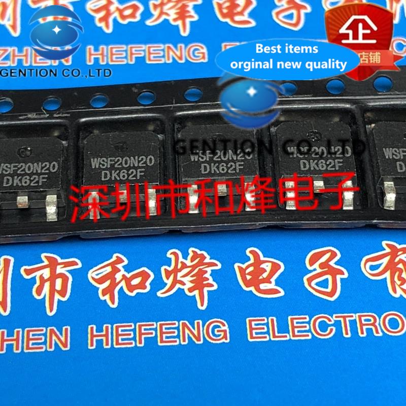 10PCS WSF20N20 TO-252 200V 12A   100% ű  